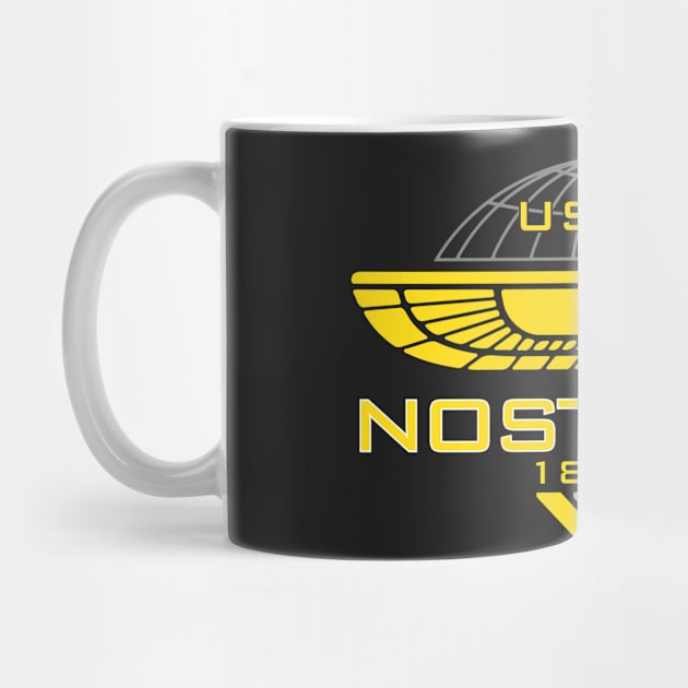 Nostromo Weyland Logo Alien by Rebus28